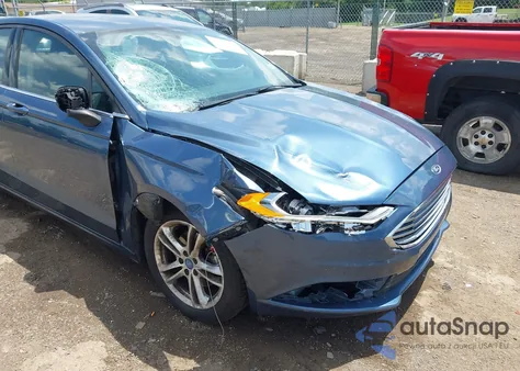2018 Ford Fusion Se from USA, damaged, VIN 3FA6P0H72JR175719